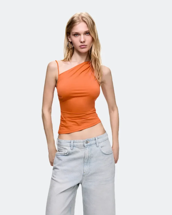 Asymmetric Polyamide Top